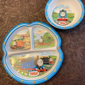 Thomas & Friends Blue and White Dining Set